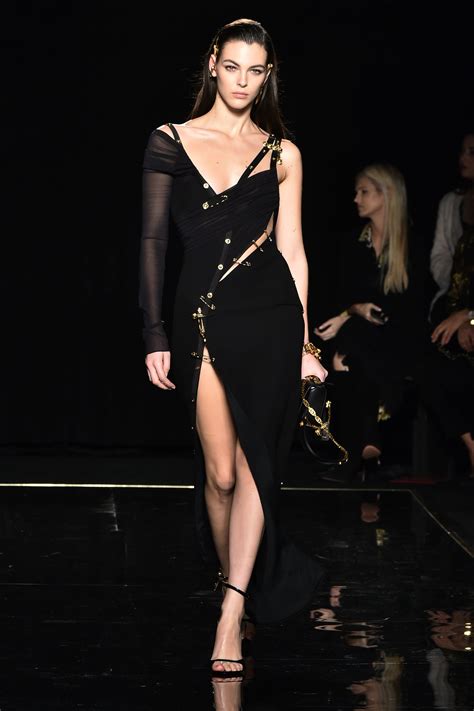 versace safety pin gown